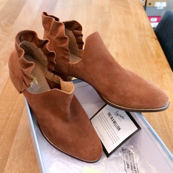 Seychelles Renowned Suede Flats, Cognac, 11 — NWT - Picture 10 of 13